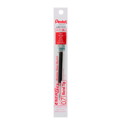 3 X Pentel Refill Ink for BL57/BL77 EnerGel Liquid Gel Pen, 0 .7mm, Metal Tip, R
