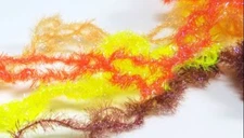 ESTAZ "UV LIGHTS" by Cascade Crest Sz Medium 15 mm Fly & Jig Tying  Abt 2.5 yds.