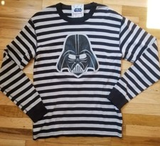 NWT HANNA ANDERSSON DARTH VADER STAR WARS LONG JOHN PAJAMA SHIRT MEN M WOMEN L