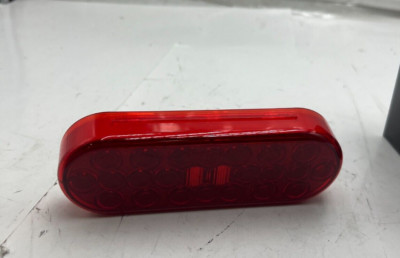 (QTY 2) Truck-Lite 6050 LED 60 Series Rear Stop/Turn/Tail Lamp, Red, Oval