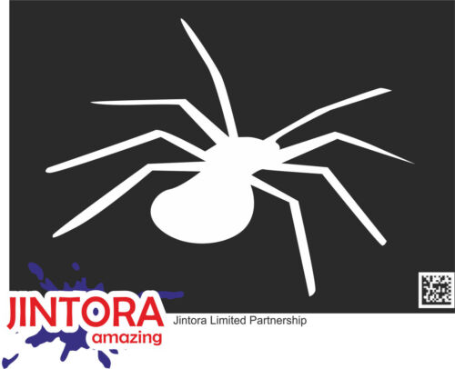 Sticker Car Decal JDM Die cut - Spider spider silhouette - 132x99 mm white  1800 | eBay