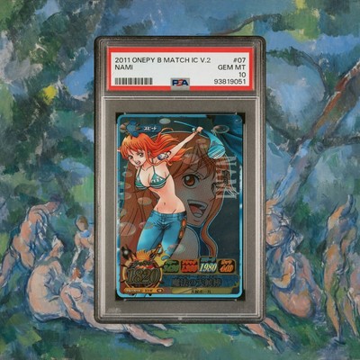 Nami One Piece OnePy Berry Match 2011 IC V. 2 Super Rare Foil