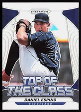 2020 Panini Prizm Top of The Class Silver Prizm Daniel Espino #TOC-24 Indians