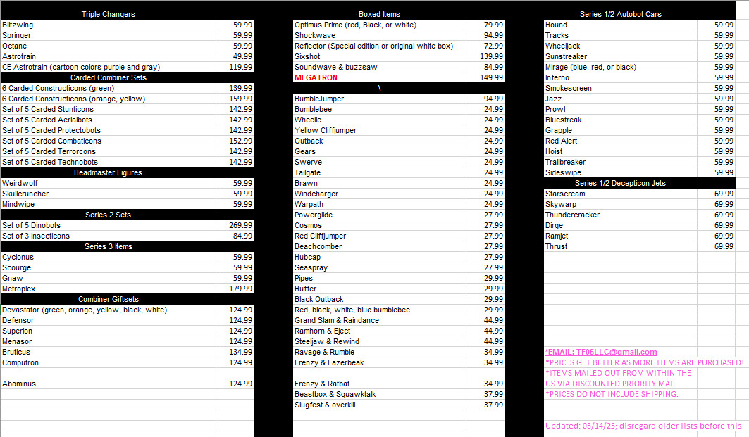 TRANSFORMERS G1 SHOCKWAVE US SELLER MISB RARE! DECEPTICON LASER TOY ROBOT