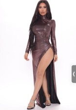 Purple Shimmer Formal Gown Size Medium 