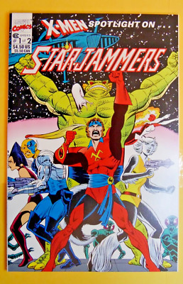 X-Men Spotlight on Starjammers #1 1990 Marvel Comics