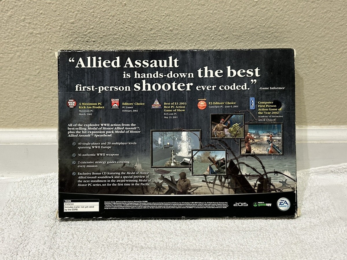 新品未開封 PCゲーム メダルオブオナー アライドアサルト 総集編 Amazon.co.jp: メダル オブ オナー ~アライド アサルト~ 総集編