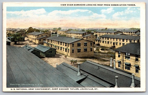 Camp Zachary Taylor Kentucky~Army Cantonment~Barracks @ Observation ...