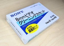 Sony Hi8 8mm VIDEO HEAD CLEANING CASSETTE V8-25CLH NEW Japan