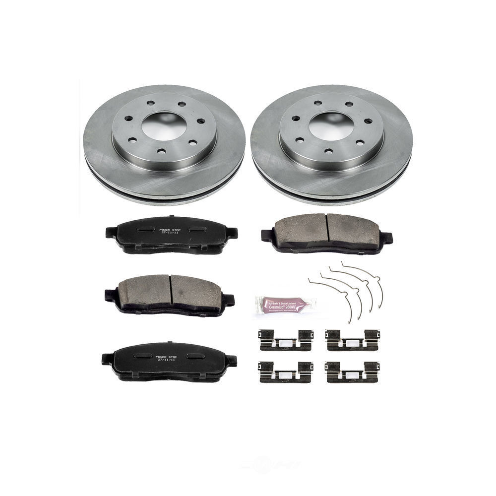 PowerStop Brake Kit | 2003–2005 Mazda 6 (KOE2448) main image 0