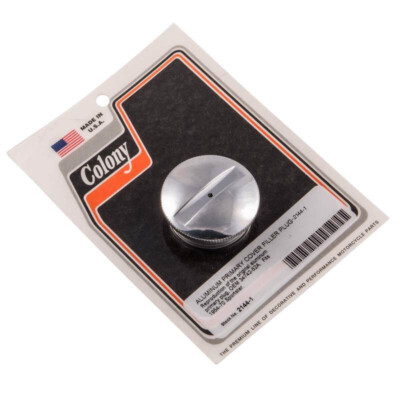 PRIMARY COVER FILL CAP Harley K Model / Sportster 1954-70 Aluminum OEM .. 2144-1