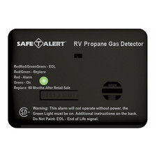 MTI Industry 20-441-P-BL Safe-T-Alert Mini Black Surface Mount Propane Gas Alarm