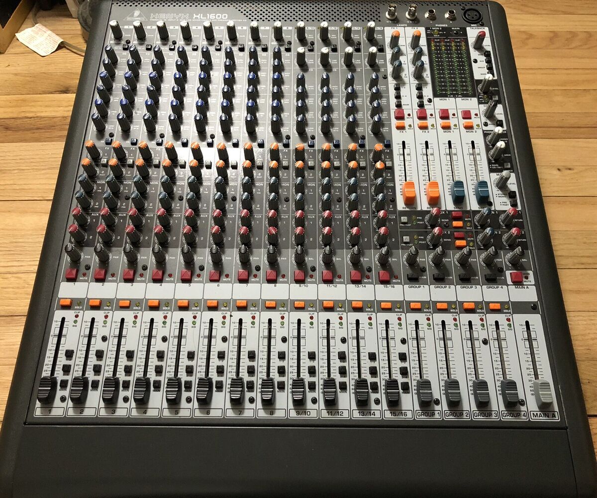 Behringer Xenyx XL1600 | eBay Behringer Xenyx XL1600 | eBay