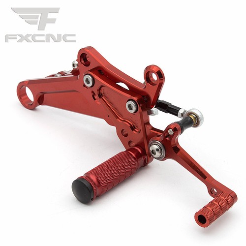 CNC Adjust Rearsets Footpegs For Ducati Carbon 2011-2018 Diavel 1200 2011-2015 - Picture 4 of 14