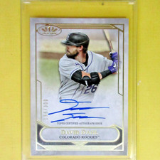DAVID DAHL 2021 Topps Tier One Talent Auto /300 #T1TADD  Colorado Rockies
