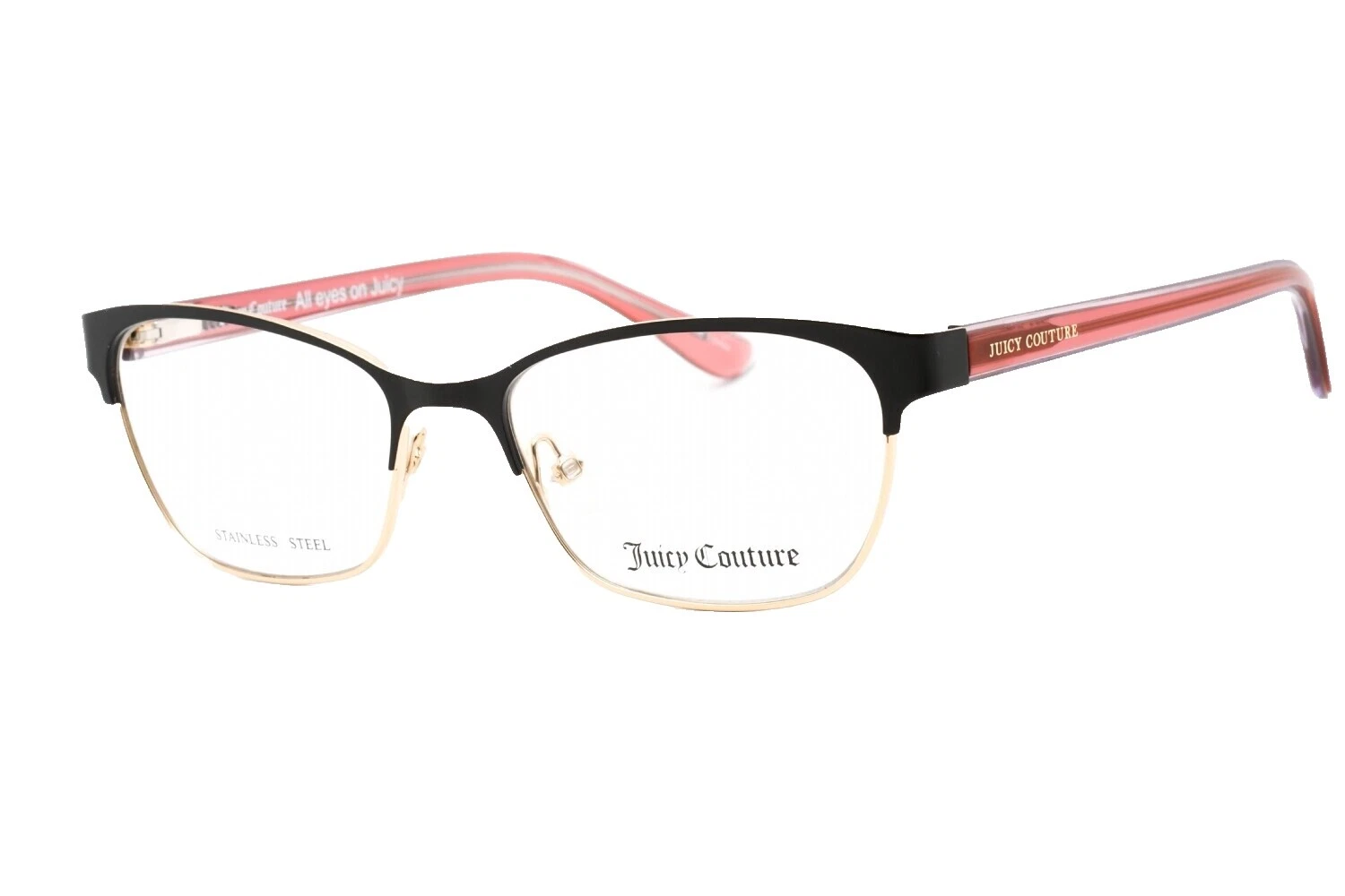 Monturas de gafas con marco de metal Juicy Couture
