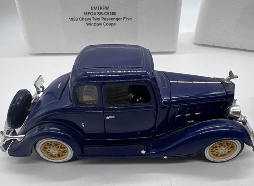 1930 Chevy coach,1933 Chevy 5 window coupe nib - 1:34 scale-p - Picture 12 of 16