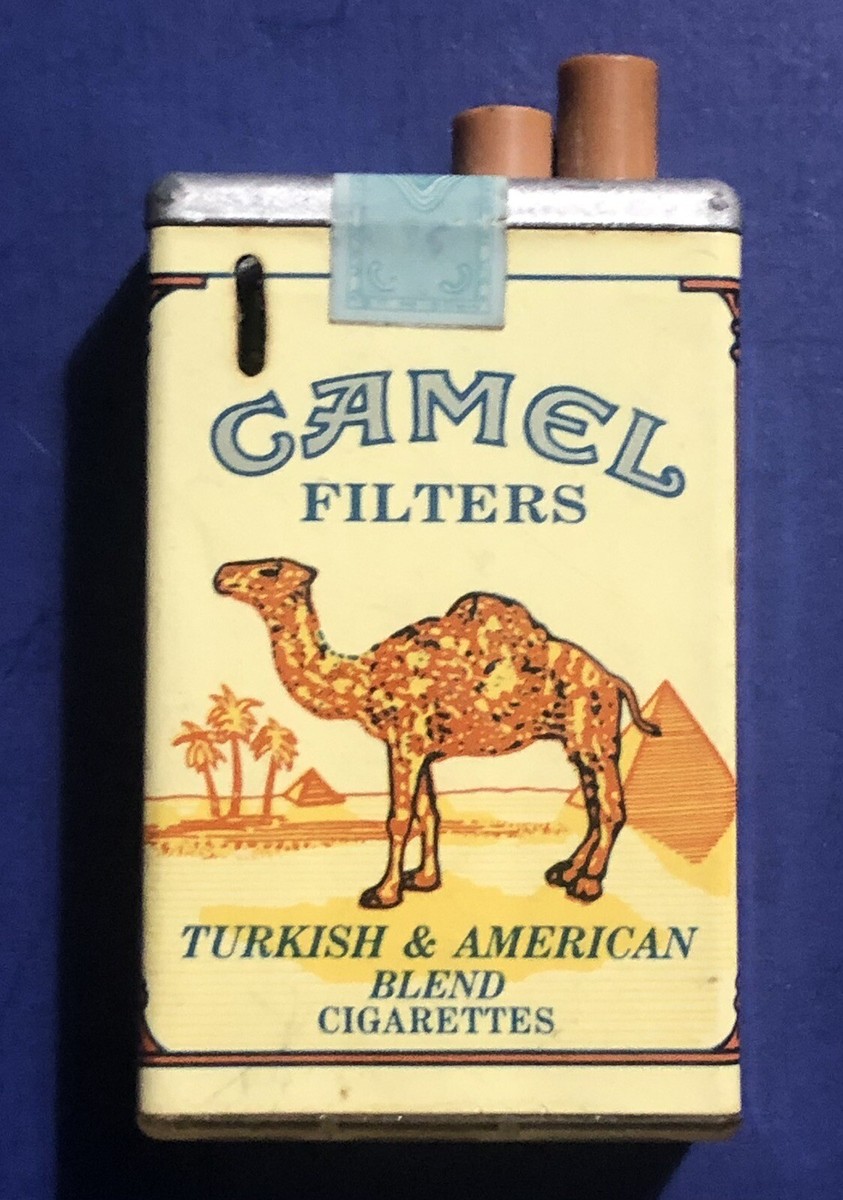 Vintage Camel Brand Cigarette Pack Lighter