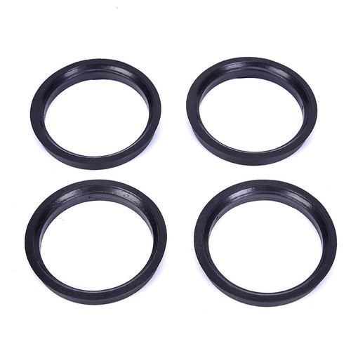 4Pcs 66.6-57.1mm Plastic Wheel Bore Center Collar Hub Centric R.FY - Picture 3 of 6