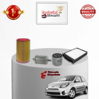 Set Service 4 Filter Renault Twingo Ii 1.2 43KW 58CV Von 2007->
