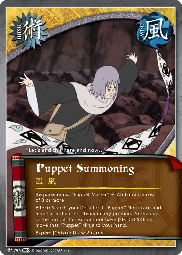Puppet Summoning - J-796 - Rare - 1st Edition - Foil Tales of the ...