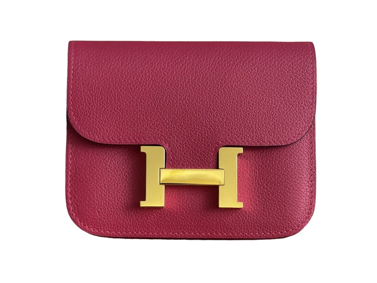 Hermes Constance Slim Wallet With 13mm Reversible Belt Strap Hermes Constance Slim Wallet With 13mm Reversible Belt Strap