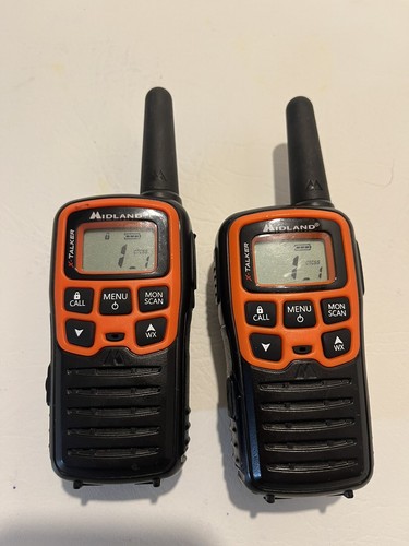Midland Xtalker t51x3vp3 two way radio 2 pack with charger used - Zdjęcie 2 z 6