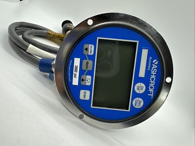 Ashcroft Pressure Gauge Digital 3 inch 3000 PSI**NOS**
