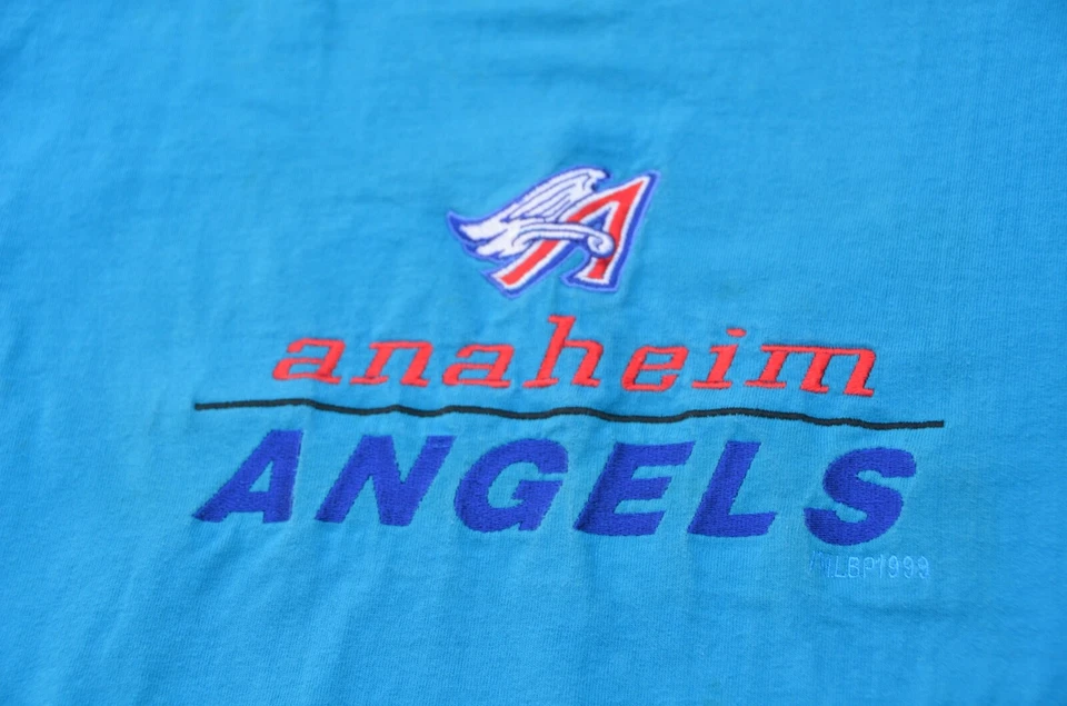 Vintage Pro Player MLB Anaheim Angels Men's T-Shirt Size L. - Image 4 of 4
