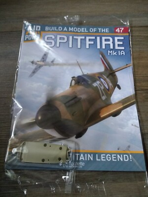 HACHETTE AUSGABE 47 - BAUEN SIE EIN MODELL DER SPITFIRE MK 1A FLUGZEUG