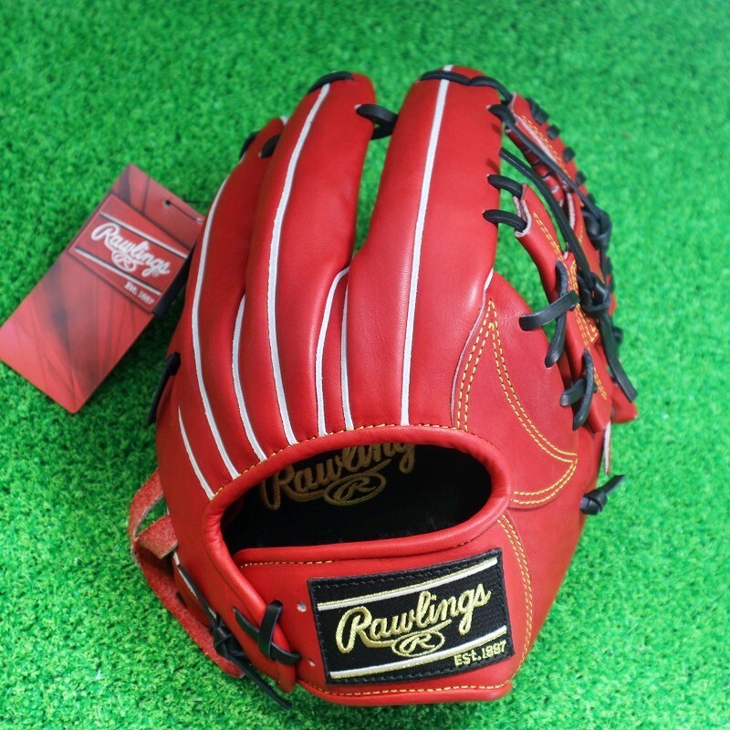 Rawlings スーパーレーダー 赤 Rawlings Japan Baseball Glove Infield Infilder HOH PRO EXCEL