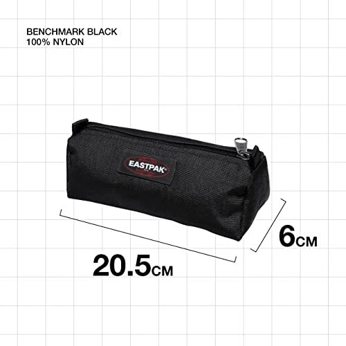 Eastpak Benchmark Single Trousse, 21 cm, Noir (Black)