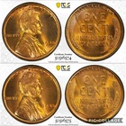 (2) 1935 BU Lincoln Cents ~ PCGS MS65+RD ~ TrueView!