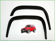 Extensions d'aile noir mat Set pour DAIHATSU FEROZA 1989-1999 Avant et Arrière