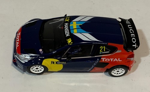 SLOT CAR SCALEAUTO SC-6209R PEUGEOT 208 WRX #21 BARCELONA 2016 HANSEN - 第 6/9 張圖片