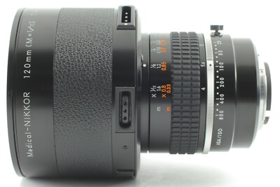 N.MINT】 Nikon Medical-NIKKOR 120mm f/4 Lens with AC Unit LA-2