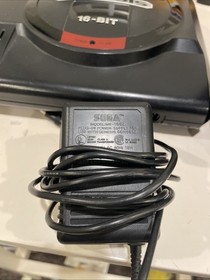Sega Genesis 1601 Console System, 32X Adapter, 9 Games,Controller, Manual Cables