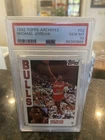 1992 Topps Archives #52 Michael Jordan PSA 10
