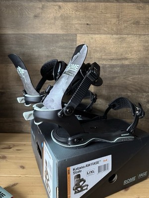 Rome Katana AW FASE x Stale Snowboard Bindings L/XL (Mens 10.5