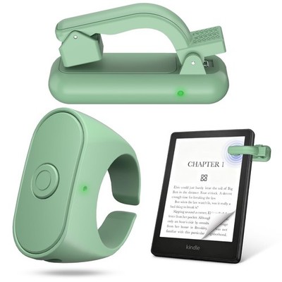 Page Turner Fernbedienung, Kindle Clicker für Paperwhite/Oasis/Scribe, grün