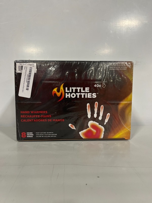 Little Hotties 40ct Hand Warmers – Up to 8 Hours of Heat-NEW SEALED