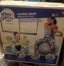 Evenflo ExerSaucer Activity Splash Center New In Unopened Box