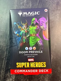2026 D23 Magic the Gathing Super Heroes Commadner Deck Exclusive