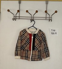        B i  r k  n  Brand Kids Lightweight Jacket Size 5 Tan With Stripes