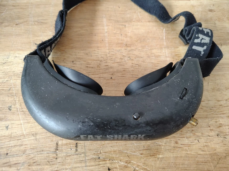 Gafas analógicas Fat Shark Attitude V3 FPV no probadas, solo gafas - Imagen 2 de 4