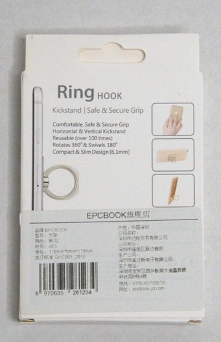 Rosafarbene Smartphone Ring Haken Halterung - Bild 2 von 2