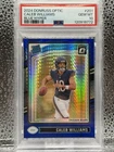 2024 Panini Donruss Optic Caleb Williams #201 Blue Hyper PSA 10 Bears Rookie