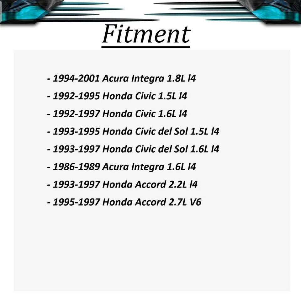 Boquilla de lavado de parabrisas delantera derecha 2 piezas para Honda Civic del Sol 1993-1995 Foto 2 de 4