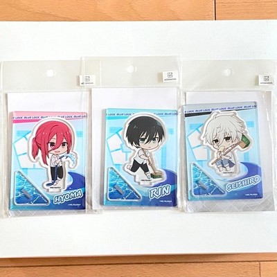 Blue Lock Mini Character Stand 3 Piece Set Acrylic Ver Pool Cleaning