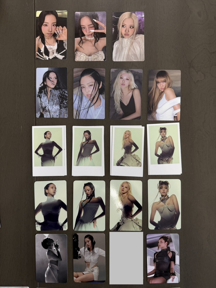 BLACKPINK DEADLINE Pre-order Benefit Photocards POBs | eBay